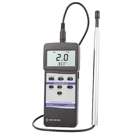 DIGI-SENSE Traceable Hot Wire Anemometer with RS-23 98767-11